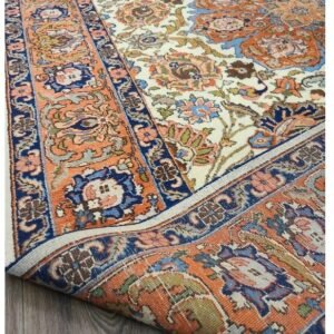 Antique Handwoven Authentic Persian Tabriz Size 7ftx10ft #PT523 circa 1940s