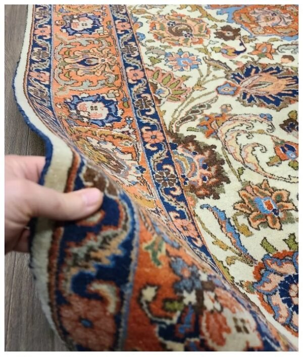 Antique Handwoven Authentic Persian Tabriz Size 7ftx10ft #PT523 circa 1940s