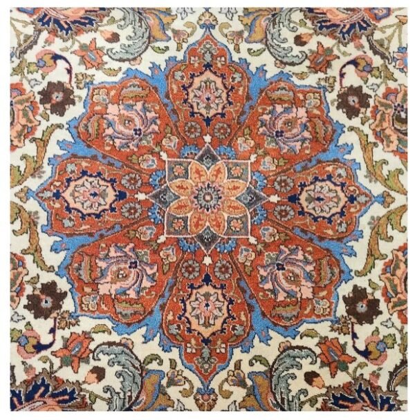 Antique Handwoven Authentic Persian Tabriz Size 7ftx10ft #PT523 circa 1940s