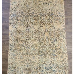 Antique Handwoven Persian Kirmanshah Rug 1 - vinogene labayog Antique Handwoven Persian Kirmanshah Rug Size 5'x8' Circa 1900s Fragment #F399