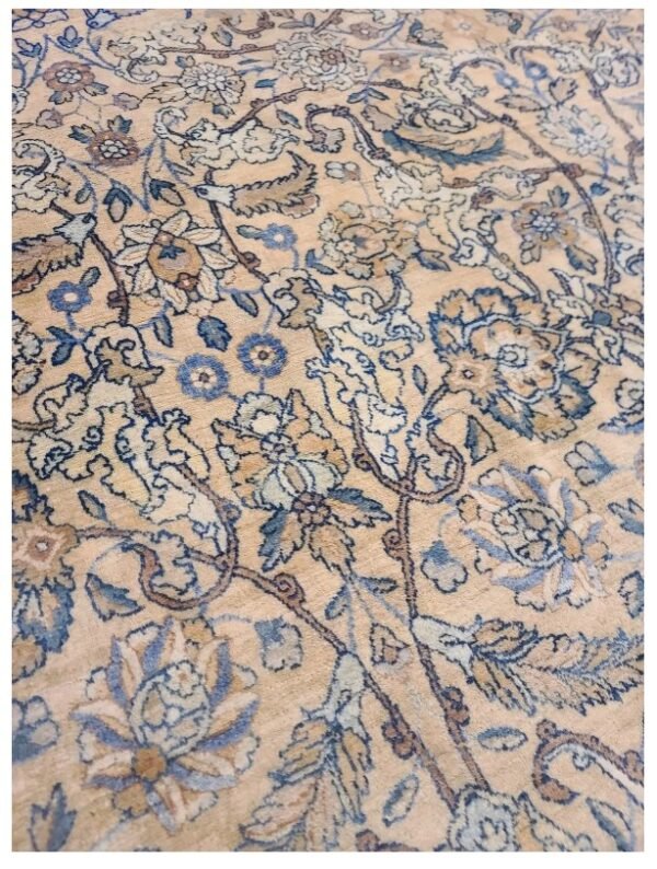 Antique Handwoven Persian Kirmanshah Rug 10 - vinogene labayog Antique Handwoven Persian Kirmanshah Rug Size 5'x8' Circa 1900s Fragment #F399