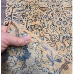 Antique Handwoven Persian Kirmanshah Rug 7 - vinogene labayog Antique Handwoven Persian Kirmanshah Rug Size 5'x8' Circa 1900s Fragment #F399