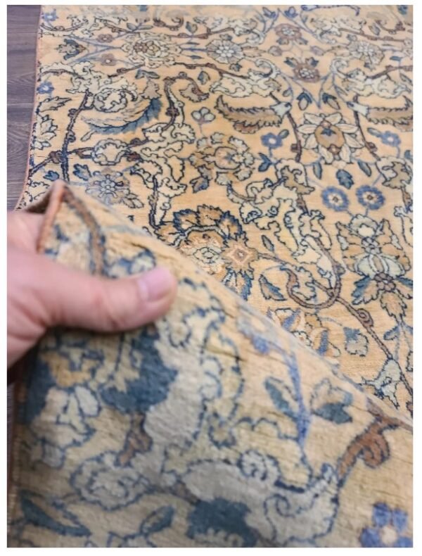 Antique Handwoven Persian Kirmanshah Rug 7 - vinogene labayog Antique Handwoven Persian Kirmanshah Rug Size 5'x8' Circa 1900s Fragment #F399