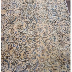 Antique Handwoven Persian Kirmanshah Rug 9 - vinogene labayog Antique Handwoven Persian Kirmanshah Rug Size 5'x8' Circa 1900s Fragment #F399