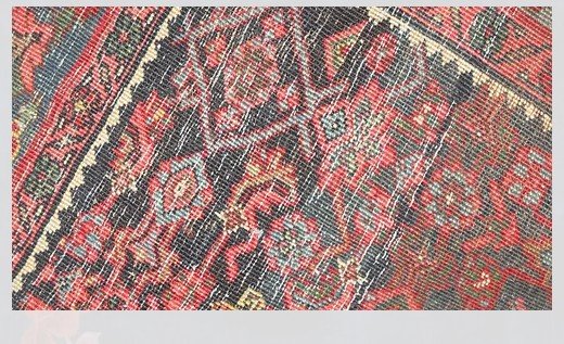 Antique Persian Halvayi Bijar