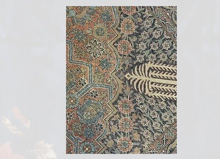 Antique Persian Mohtasham Kashan 5 - vinogene labayog Antique Persian Mohtasham Kashan