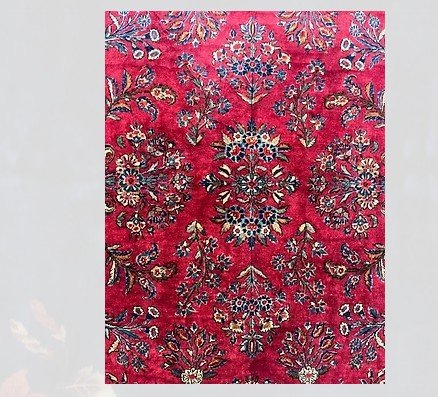 Antique Persian Manchester Kashan