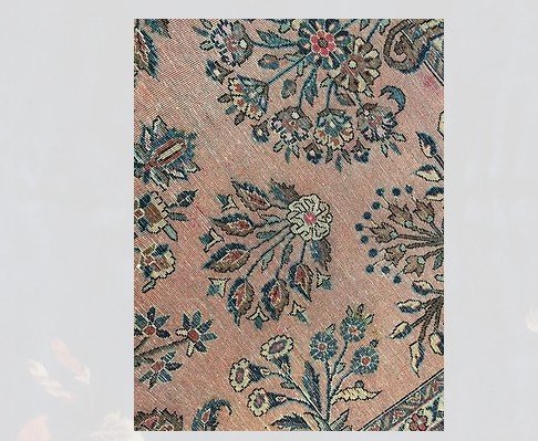 Antique Persian Manchester Kashan