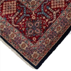 Black Traditional Persian Joshegan Wool Rug - 8'2" x 11'3"