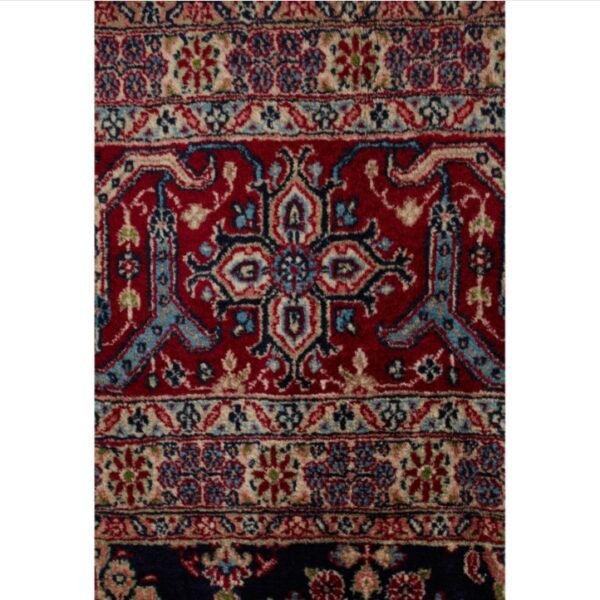 Black Traditional Persian Joshegan Wool Rug - 8'2" x 11'3"