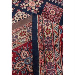 Black Traditional Persian Joshegan Wool Rug - 8'2" x 11'3"