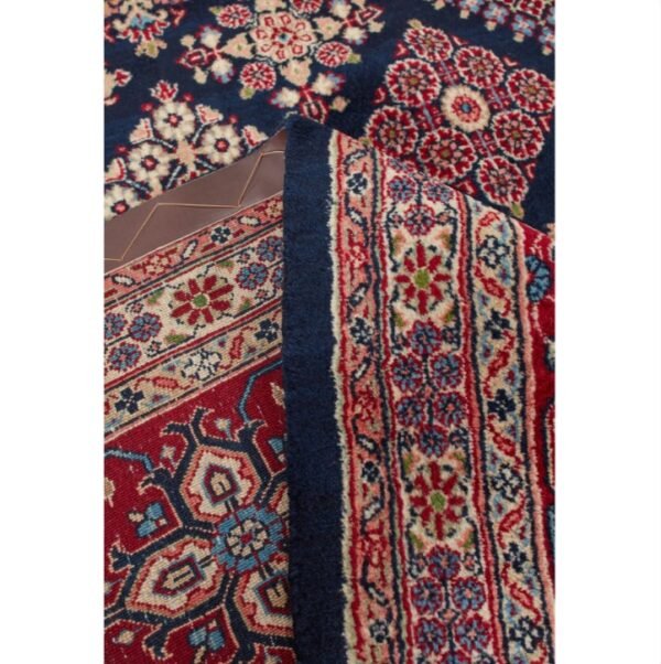 Black Traditional Persian Joshegan Wool Rug - 8'2" x 11'3"