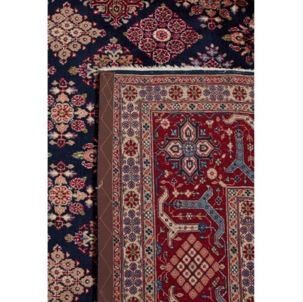Black Traditional Persian Joshegan Wool Rug - 8'2" x 11'3"