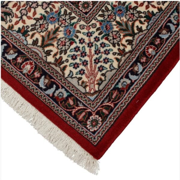 Blue Traditional Persian Mood Wool Rug - 6'6" x 9'5"