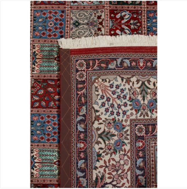 Blue Traditional Persian Mood Wool Rug - 6'6" x 9'5"