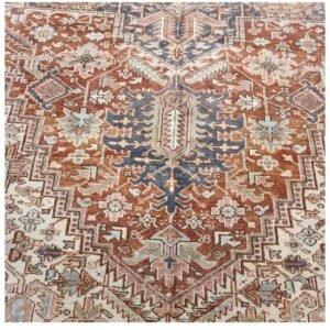 Decorative Handwoven Antique Persian Herize Size 12x15ft #PH522