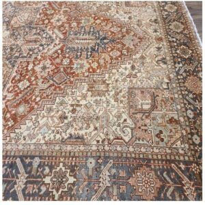 Decorative Handwoven Antique Persian Herize Size 12x15ft #PH522