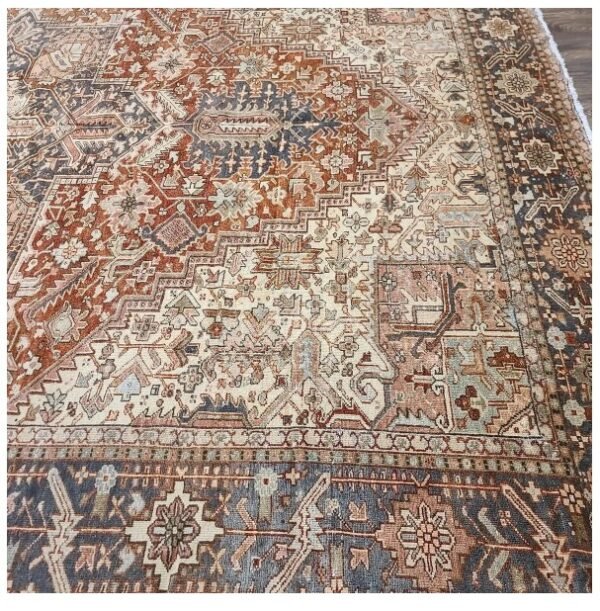 Decorative Handwoven Antique Persian Herize Size 12x15ft #PH522