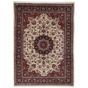 Red Traditional Persian Kashmar Wool Rug - 8' x 11'