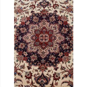 Red Traditional Persian Kashmar Wool Rug - 8' x 11'