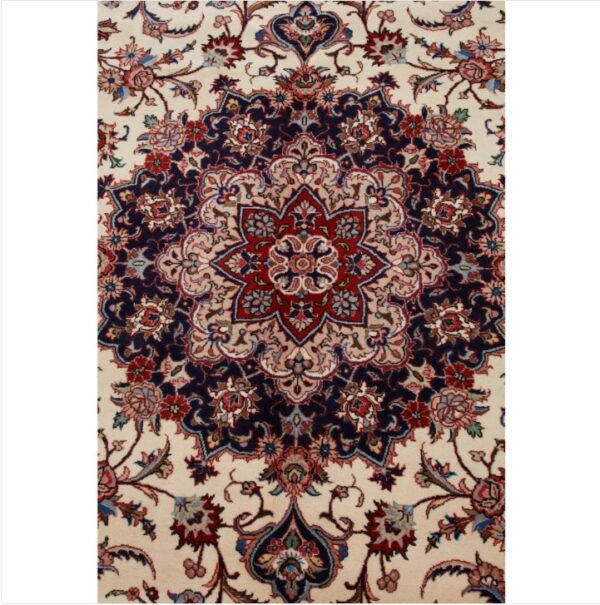 Red Traditional Persian Kashmar Wool Rug - 8' x 11'