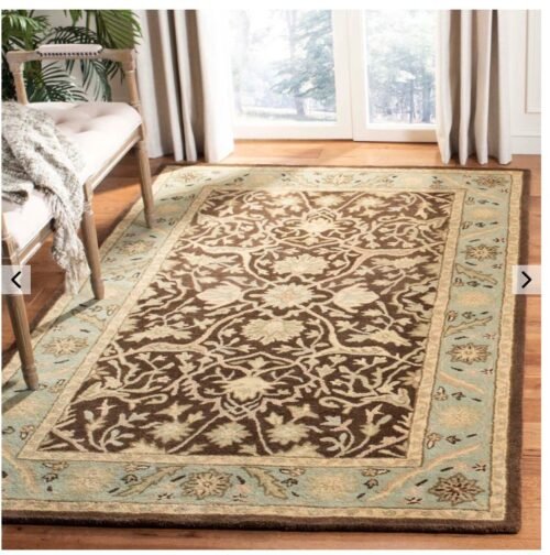 Safavieh Antiquity Rug Collection AT14F - Brown / Green