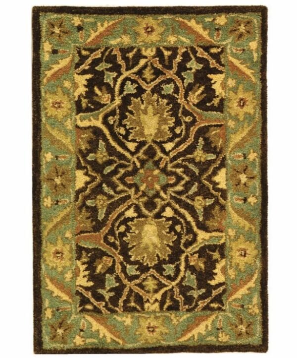 Safavieh Antiquity Rug Collection AT14F - Brown / Green