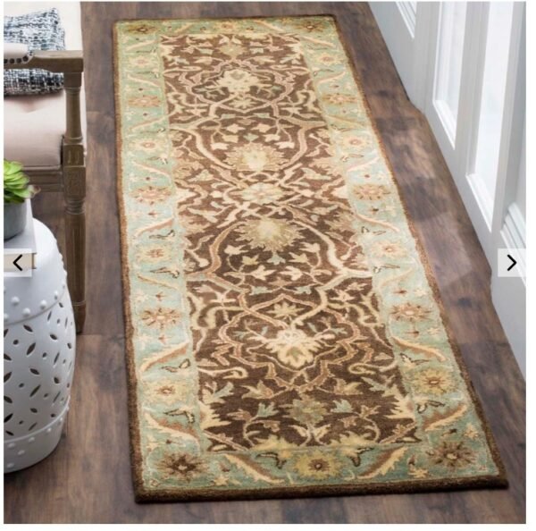 Safavieh Antiquity Rug Collection AT14F - Brown / Green