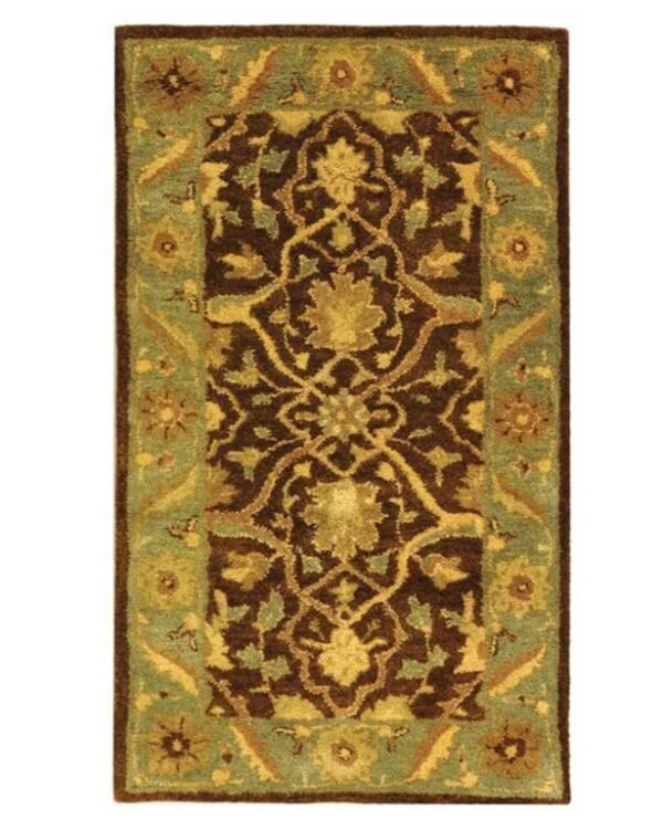Safavieh Antiquity Rug Collection AT14F - Brown / Green